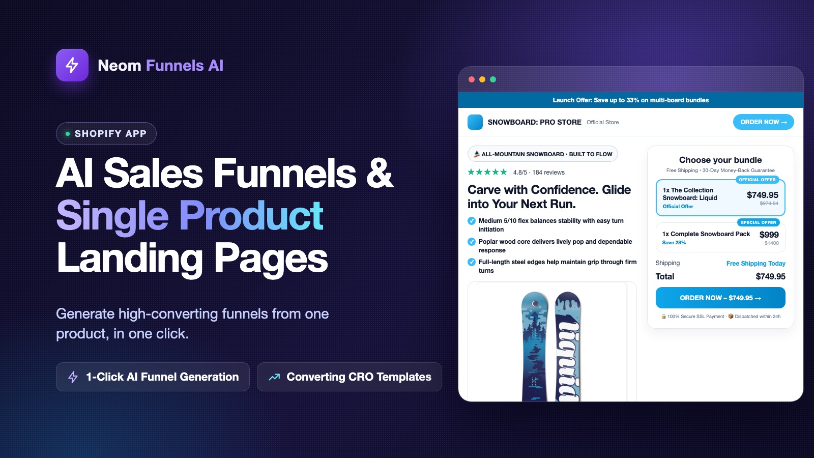 Neom Funnels